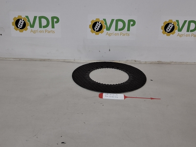 Plaat met inwendige tanden